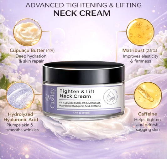 CASSIDY™  Skin Tighten & Lift Neck Cream ( Buy 1 Get 1 Free )